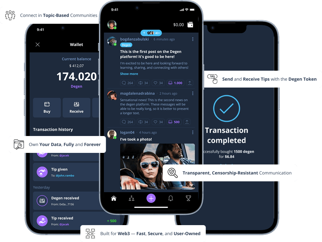Degen App Elements