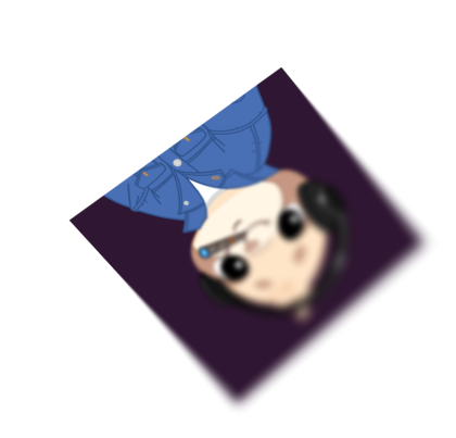 Blurred red and blue degen NFT card